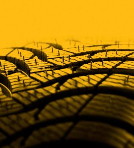 Close up photo of car tyre
