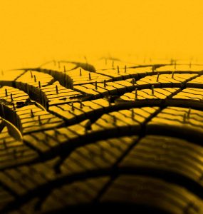 Close up photo of car tyre