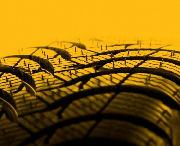 Close up photo of car tyre